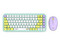 Kit de Teclado y Mouse Acteck Creator Chic K-Colors MK480, Receptor USB, Color Verde.