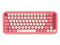 Kit de Teclado y Mouse Acteck Creator Chic K-Colors MK480, Receptor USB, Color Rosa.