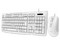 Kit Teclado y Mouse Acteck Creator Prime MK455, Alámbrico, USB, Membrana, Color Blanco. Español.