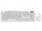 Kit Teclado y Mouse Acteck Creator Prime MK455, Alámbrico, USB, Membrana, Color Blanco. Español.