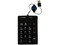 Mini Teclado Numérico Acteck Flexible, USB. Color Negro