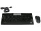 Teclado y Mouse inalámbrico Slim Acteck AT-SLX700RF, USB. Color Negro/Plateado