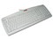 Teclado Alaska en Español con 109 teclas, PS/2. Color Gris