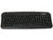 Teclado Alaska Multimedia con 18 Accesos Directos, PS/2, Color Negro.