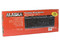 Teclado Alaska Multimedia con 13 Accesos Directos, USB, Color Negro.