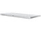 Teclado Apple Magic Keyboard, Bluetooth, Color Blanco.
