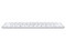 Teclado Apple Magic Keyboard, Bluetooth, Color Blanco.