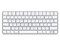 Teclado Apple Magic Keyboard, Bluetooth, Color Blanco.