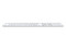 Teclado Apple Magic Keyboard Touch ID, Bluetooth, Ingles, Teclado Numérico, Color Blanco.