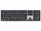 Teclado Apple Magic Keyboard Touch ID, Bluetooth, Teclado Numérico, Color Gris.