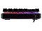 Teclado Mecánico Gamer Batauro Nelore NRL-100-GRD, de Una Mano, con Reposa Muñecas, Retroiluminación RGB. Color Negro.