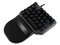 Teclado Mecánico Gamer Batauro Nelore NRL-100-GRD, de Una Mano, con Reposa Muñecas, Retroiluminación RGB. Color Negro.