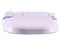 Teclado Mecánico Gamer Batauro Nelore NRL-100-PBL, de Una Mano, con Reposa Muñecas, Retroiluminado. Color Blanco.