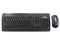 Teclado y Mouse Inalámbricos Benq X805, Español, USB/PS2, Color Negro.