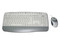 Teclado y Mouse Óptico Benq P030 Multimedia, Español, PS/2. Color Gris