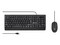 Kit de Teclado y Mouse Óptico BRobotix, Alámbrico, USB 2.0, Color Negro.