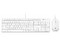 Kit de Teclado y Mouse BRobotix 406993, USB, Silencioso. Color Blanco.
