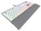 Teclado mecánico Gamer Corsair K70 Rapidfire, iluminación RGB, USB, Color Blanco.