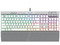Teclado mecánico Gamer Corsair K70 Rapidfire, iluminación RGB, USB, Color Blanco.