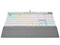 Teclado Mecánico Gamer Corsair K70 Pro, Iluminación RGB, USB. Color Blanco. (Versión en Inglés)