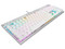 Teclado Mecánico Gamer Corsair K70 Pro, Iluminación RGB, USB. Color Blanco. (Versión en Inglés)