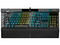 Teclado Gamer Optomecánico Corsair K100 CH-912A01A-NA, USB, iCUE RGB. Color Negro.