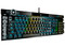 Teclado Gamer Optomecánico Corsair K100 CH-912A01A-NA, USB, iCUE RGB. Color Negro.