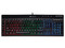 Teclado gamer Corsair K55 con retroiluminación RGB, USB, (Versión Inglés).