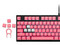 Set de Keycaps Corsair CH-9911070-NA Doble Shot, 104 Teclas. Color Rosa.