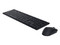 Kit de Teclado y Mouse Inalámbricos DELL KM5221W, USB. Color Negro.