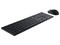 Kit de Teclado y Mouse Inalámbrico DELL KM5221W, Receptor USB. Color Negro.