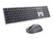 Kit de Teclado y Mouse Dell Premier, USB, Bluetooth. Color Gris. (Versión de Inglés).