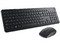 Teclado y mouse inalámbricos Dell KM3322W, idioma español, conexión USB, diseño ergonómico, resistente a salpicaduras, color negro.