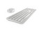 Kit de Teclado y Mouse Inalámbrico DELL KM5221W Pro, Receptor USB. Color Blanco. (Versión en Español).