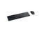 Kit de Teclado y Mouse, Dell KM5221W, Inalámbrico, RF Inalámbrico, Español, Color Negro.
