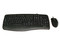 Teclado y Mouse Easy Line, PS/2. Color Negro