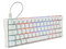 Teclado Mecánico Game Factor KBG560-WH, Iluminación RGB, Switch Red, USB, Color Blanco.