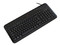 Teclado Genius Multimedia SlimStar 330 USB, incluye 2 Puertos USB laterales, Color Negro