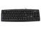 Teclado Genius Slender KB-06XE, PS/2. Color Negro