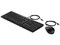 Kit de Teclado y Mouse HP 286J4AA, USB. Color Negro.