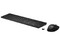 Kit de Teclado y Mouse Inalámbrico HP 655, Óptico, Receptor USB Tipo A, Versión en Ingles, Color Negro.