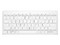 Teclado Inalámbrico HP 350, Bluetooth, Color Blanco (Versión en Inglés).