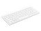 Teclado Inalámbrico HP 350, Bluetooth, Color Blanco (Versión en Inglés).