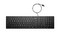 Teclado Alámbrico HP 320K, Conexión USB Tipo A, Cable de 1.8m, Versión en Ingles, Color Negro.