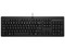 Teclado Alámbrico Ergonómico HP 125 con cable de 180m, USB. Color Negro.