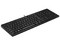 Teclado Alámbrico Ergonómico HP 125 con cable de 180m, USB. Color Negro.