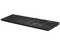 Teclado Alámbrico Ergonómico HP 125 con cable de 180m, USB. Color Negro.