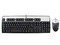 Teclado y Mouse HP, Color Negro con Plateado, PS/2