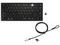 Teclado Kensington K75502ES, Receptor USB. Color Negro. Incluye 25 Candados de Seguridad Kensington K60500WW.