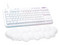 Teclado Mecánico Gamer Logitech G713, Incluye Reposamuñecas, RGB, USB, Color Blanco. (Versión en inglés)
